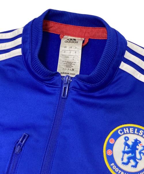 adidas（アディダス）adidas (アディダス) チェルシーアンセムジャケット ブルー サイズ:Lの古着・服飾アイテム