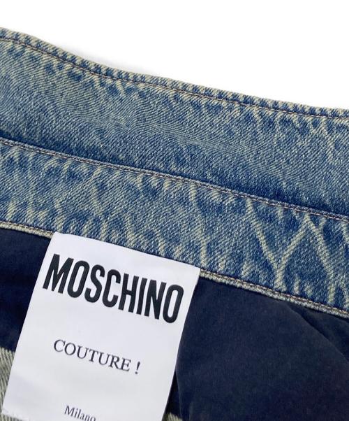 MOSCHINO（モスキーノ）MOSCHINO (モスキーノ) デニムシャツ インディゴ サイズ:US:４の古着・服飾アイテム