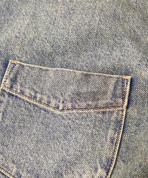 MOSCHINO（モスキーノ）MOSCHINO (モスキーノ) デニムシャツ インディゴ サイズ:US:４の古着・服飾アイテム