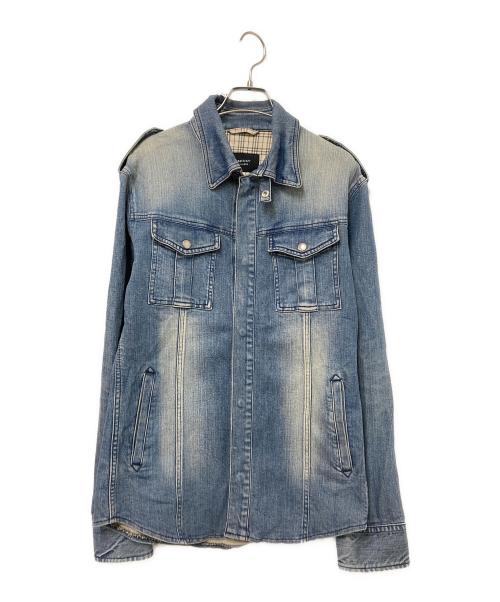 BURBERRY BLACK LABEL（バーバリーブラックレーベル）BURBERRY BLACK LABEL (バーバリーブラックレーベル) デニムシャツジャケット インディゴ サイズ: Lの古着・服飾アイテム
