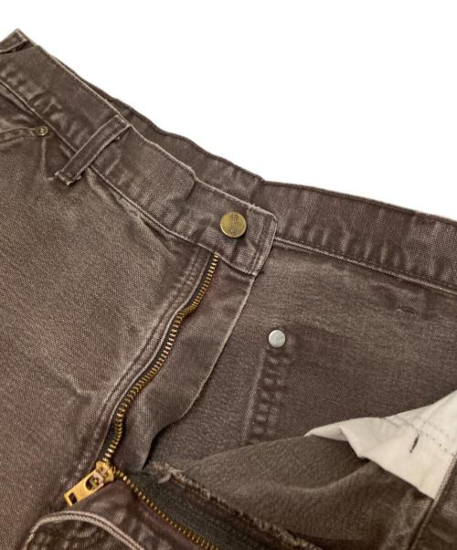 CarHartt（カーハート）CarHartt (カーハート) ダブルニーペインターパンツ ブラウン サイズ:38×30の古着・服飾アイテム