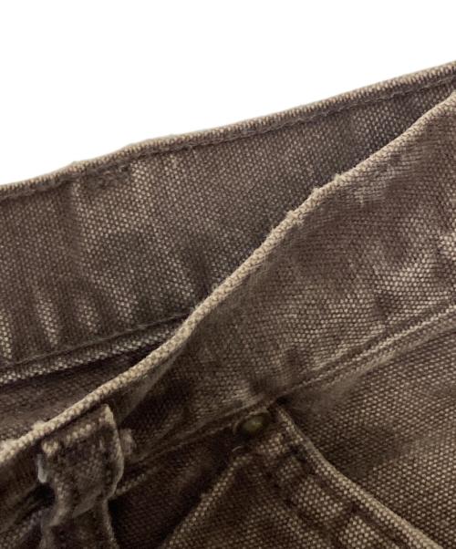 CarHartt（カーハート）CarHartt (カーハート) ダブルニーペインターパンツ ブラウン サイズ:38×30の古着・服飾アイテム