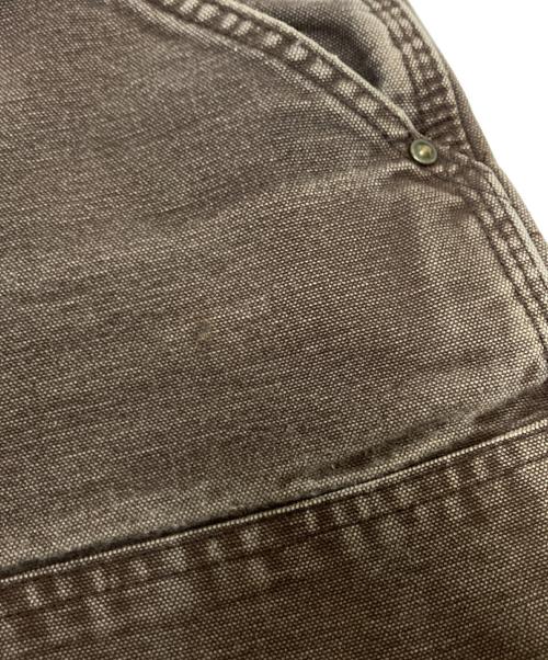 CarHartt（カーハート）CarHartt (カーハート) ダブルニーペインターパンツ ブラウン サイズ:38×30の古着・服飾アイテム