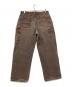 CarHartt (カーハート) ダブルニーペインターパンツ ブラウン サイズ:38×30：14000円