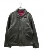 glambグラム）の古着「ハリントンライダース」｜ブラック