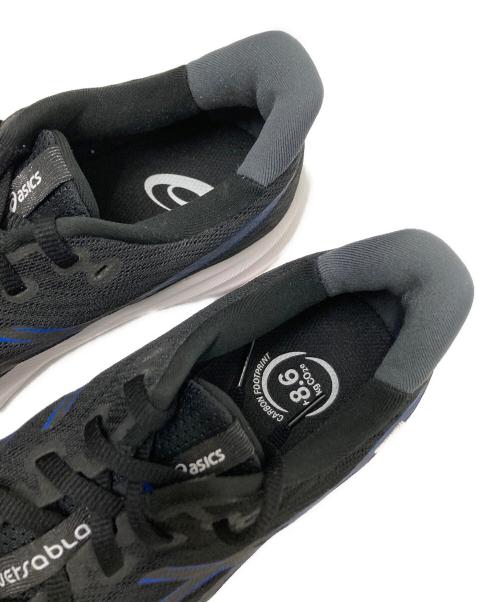 asics（アシックス）asics (アシックス) ローカットスニーカー ブラック サイズ:26.0cmの古着・服飾アイテム