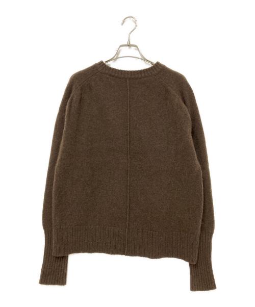 ticca（ティッカ）ticca (ティッカ) ヤクウールウールニット ブラウン サイズ:Fの古着・服飾アイテム