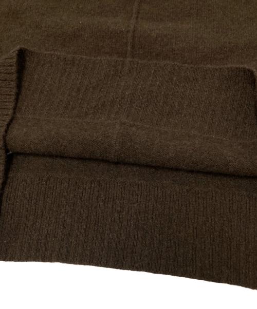 ticca（ティッカ）ticca (ティッカ) ヤクウールウールニット ブラウン サイズ:Fの古着・服飾アイテム