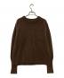ticca (ティッカ) ヤクウールウールニット ブラウン サイズ:F：7000円