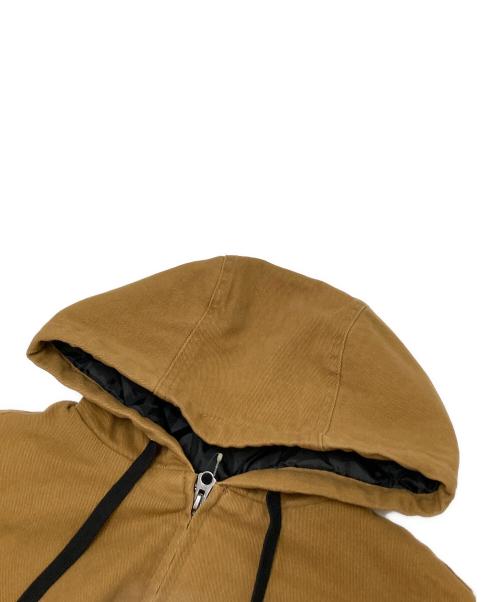 DC SHOE CO.USA（ディーシー シューコー ユーエスエー）DC SHOE CO.USA (ディーシー シューコー ユーエスエー) PADDED HOOD JACKET ブラウン サイズ:M 未使用品の古着・服飾アイテム