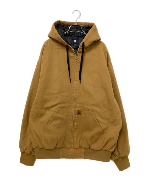 DC SHOE CO.USA（ディーシー シューコー ユーエスエー）DC SHOE CO.USA (ディーシー シューコー ユーエスエー) PADDED HOOD JACKET ブラウン サイズ:XL 未使用品の古着・服飾アイテム