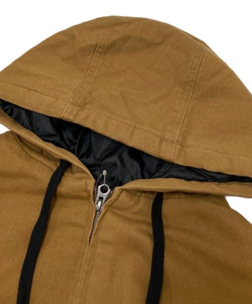DC SHOE CO.USA（ディーシー シューコー ユーエスエー）DC SHOE CO.USA (ディーシー シューコー ユーエスエー) PADDED HOOD JACKET ブラウン サイズ:XL 未使用品の古着・服飾アイテム