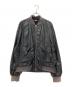 RAF BY RAF SIMONS（ラフバイ ラフシモンズ）の古着「ボンバージャケット」｜ブラック