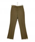 Searsシアーズ）の古着「フレアスラックス」｜ブラウン