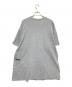 9SARI (クサリ) プリントTシャツ グレー サイズ:XL：4000円