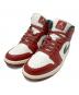 NIKE（ナイキ）の古着「AIR JORDAN 1 MID SAIL」｜レッド×グリーン