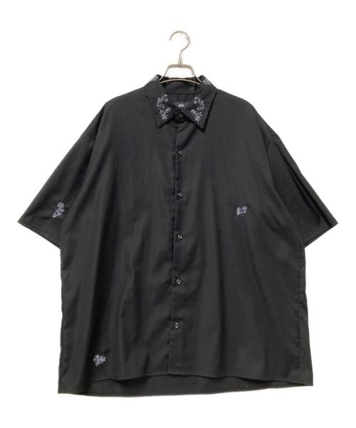 HARE（ハレ）HARE (ハレ) エンブロイダリーシャツ ブラック サイズ:Sの古着・服飾アイテム