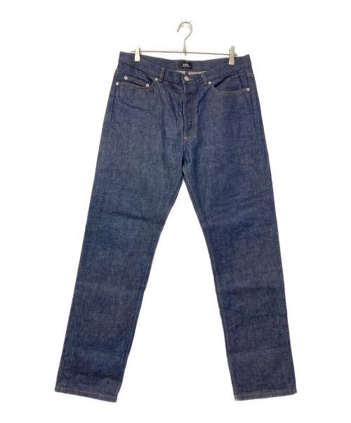 A.P.C.（アーペーセー）A.P.C. (アーペーセー) セルビッチデニムパンツ インディゴ サイズ:34の古着・服飾アイテム