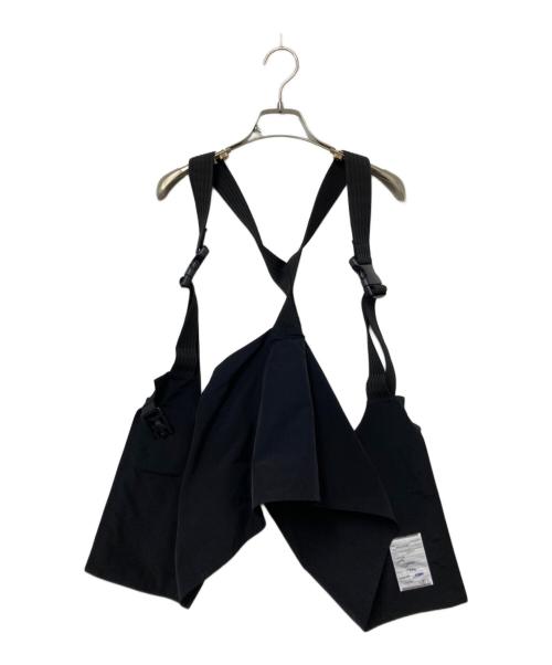 SHAREEF（シャリーフ）SHAREEF (シャリーフ) STUDIOUS (ステュディオス) 別注 BODY BAG VEST ブラック サイズ:2の古着・服飾アイテム