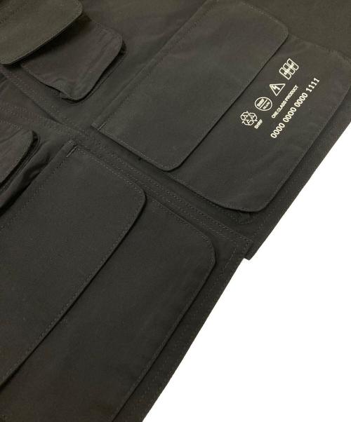 SHAREEF（シャリーフ）SHAREEF (シャリーフ) STUDIOUS (ステュディオス) 別注 BODY BAG VEST ブラック サイズ:2の古着・服飾アイテム