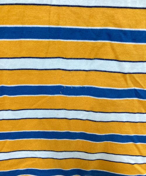 MARNI（マルニ）MARNI (マルニ) ボーダーTシャツ オレンジ×ネイビー サイズ:Mの古着・服飾アイテム