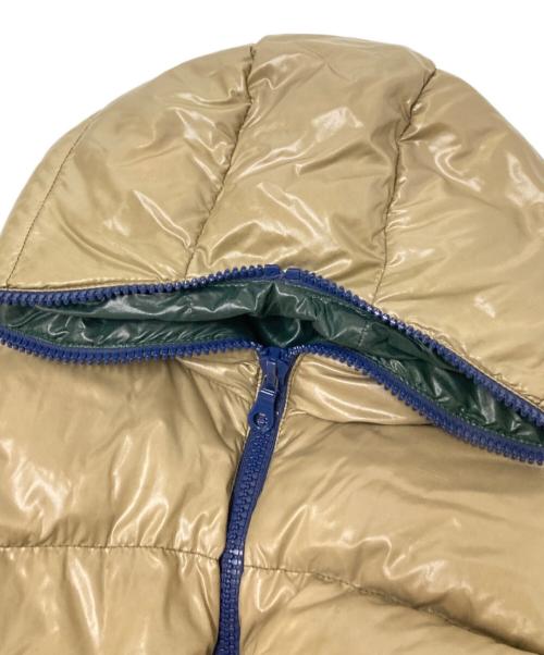 DUVETICA（デュベティカ）DUVETICA (デュベティカ) ダウンベスト ベージュ×グリーン サイズ:48の古着・服飾アイテム