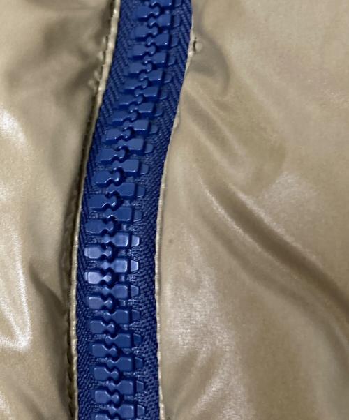 DUVETICA（デュベティカ）DUVETICA (デュベティカ) ダウンベスト ベージュ×グリーン サイズ:48の古着・服飾アイテム