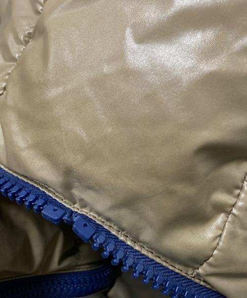 DUVETICA（デュベティカ）DUVETICA (デュベティカ) ダウンベスト ベージュ×グリーン サイズ:48の古着・服飾アイテム