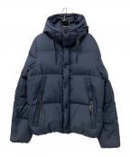 nano・universeナノ・ユニバース）の古着「西川ダウン(ナイロンG2ジャケット」｜ブラック