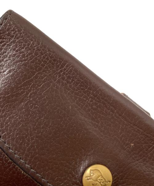 IL BISONTE（イル ビゾンテ）IL BISONTE (イル ビゾンテ) 手帳型カードケース ブラウン サイズ:下記参照の古着・服飾アイテム