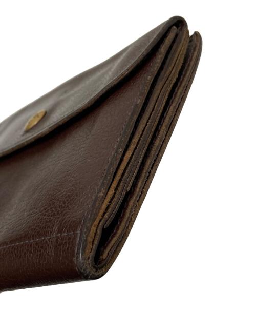 IL BISONTE（イル ビゾンテ）IL BISONTE (イル ビゾンテ) 手帳型カードケース ブラウン サイズ:下記参照の古着・服飾アイテム
