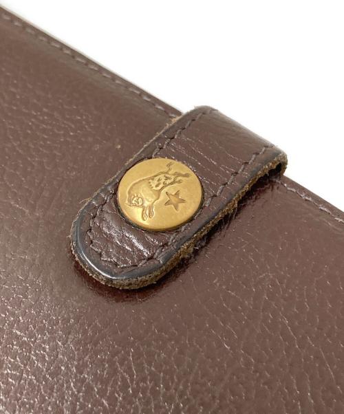 IL BISONTE（イル ビゾンテ）IL BISONTE (イル ビゾンテ) 手帳型カードケース ブラウン サイズ:下記参照の古着・服飾アイテム