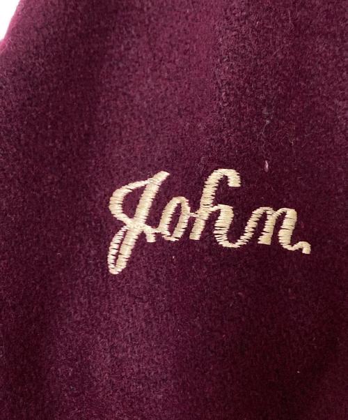 USED（ユーズド）USED (ユーズド) ヴィンテージスタジャン ボルドー サイズ:46の古着・服飾アイテム