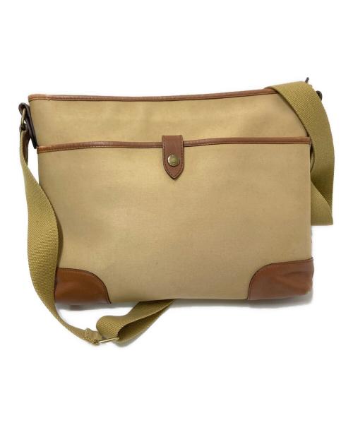 POLO RALPH LAUREN（ポロ・ラルフローレン）POLO RALPH LAUREN (ポロ・ラルフローレン) ショルダーバッグ ベージュ×ブラウン サイズ:下記参照の古着・服飾アイテム