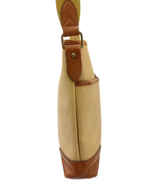 POLO RALPH LAUREN（ポロ・ラルフローレン）POLO RALPH LAUREN (ポロ・ラルフローレン) ショルダーバッグ ベージュ×ブラウン サイズ:下記参照の古着・服飾アイテム