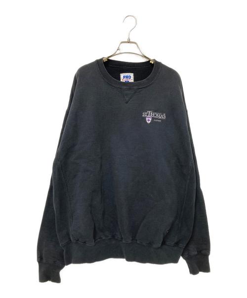 RUSSELL ATHLETIC（ラッセルアスレチック）RUSSELL ATHLETIC (ラッセルアスレチック) Vガゼットスウェット ブラック サイズ:XLの古着・服飾アイテム