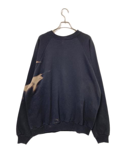 Hanes（ヘインズ）Hanes (ヘインズ) 加工クルーネックスウェット ブラック サイズ:XLの古着・服飾アイテム