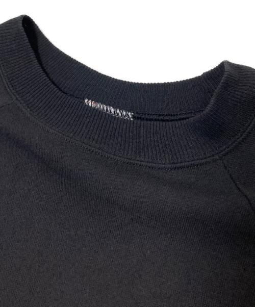 Hanes（ヘインズ）Hanes (ヘインズ) 加工クルーネックスウェット ブラック サイズ:XLの古着・服飾アイテム