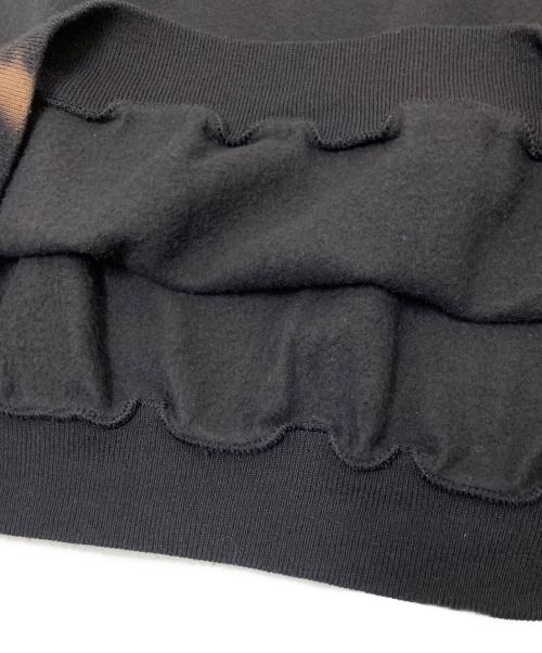 Hanes（ヘインズ）Hanes (ヘインズ) 加工クルーネックスウェット ブラック サイズ:XLの古着・服飾アイテム
