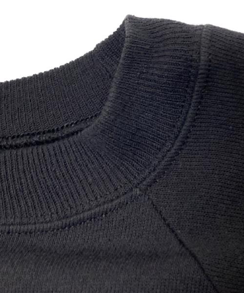 Hanes（ヘインズ）Hanes (ヘインズ) 加工クルーネックスウェット ブラック サイズ:XLの古着・服飾アイテム