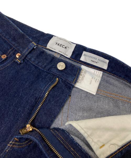 YAECA（ヤエカ）YAECA (ヤエカ) Straight Denim Pants インディゴ サイズ:32の古着・服飾アイテム