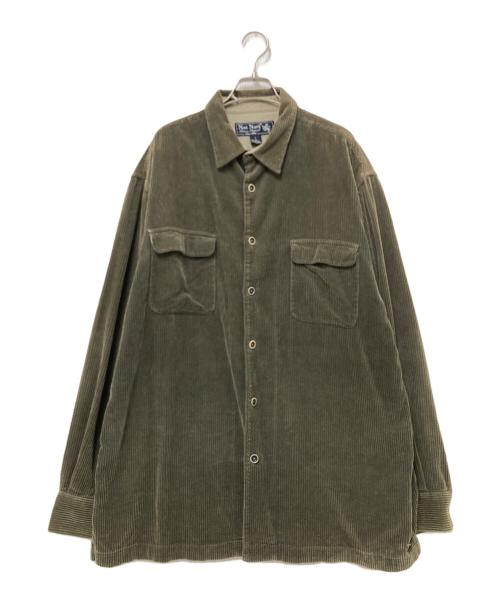 NATNAST（ナットナスト）NATNAST (ナットナスト) コーデュロイシャツ オリーブ サイズ:Lの古着・服飾アイテム