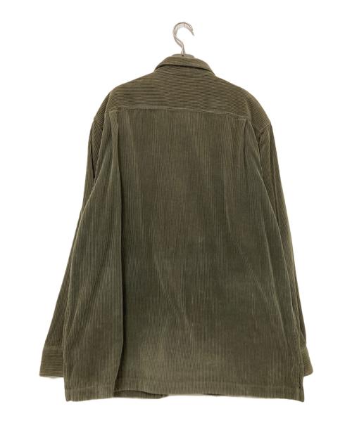 NATNAST（ナットナスト）NATNAST (ナットナスト) コーデュロイシャツ オリーブ サイズ:Lの古着・服飾アイテム