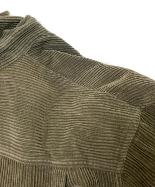 NATNAST（ナットナスト）NATNAST (ナットナスト) コーデュロイシャツ オリーブ サイズ:Lの古着・服飾アイテム