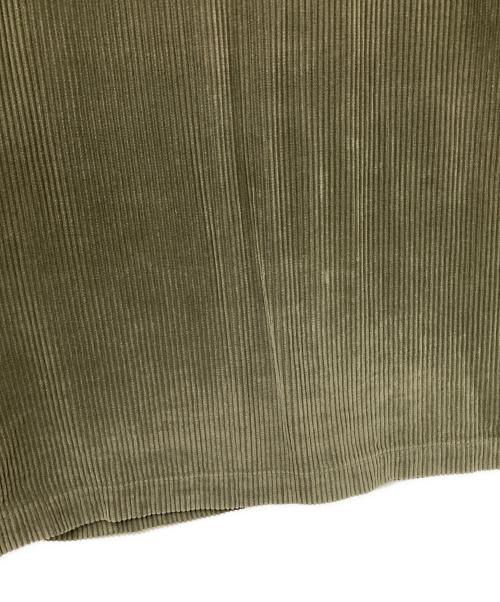 NATNAST（ナットナスト）NATNAST (ナットナスト) コーデュロイシャツ オリーブ サイズ:Lの古着・服飾アイテム