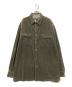 NATNAST（ナットナスト）の古着「コーデュロイシャツ」｜オリーブ