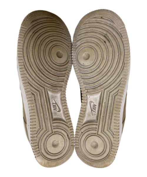 NIKE（ナイキ）NIKE (ナイキ) AIR FORCE 1 '07 AN23 KHAKI/WHITE-WHITE ベージュ サイズ:27.0cmの古着・服飾アイテム