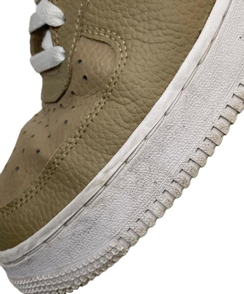 NIKE（ナイキ）NIKE (ナイキ) AIR FORCE 1 '07 AN23 KHAKI/WHITE-WHITE ベージュ サイズ:27.0cmの古着・服飾アイテム