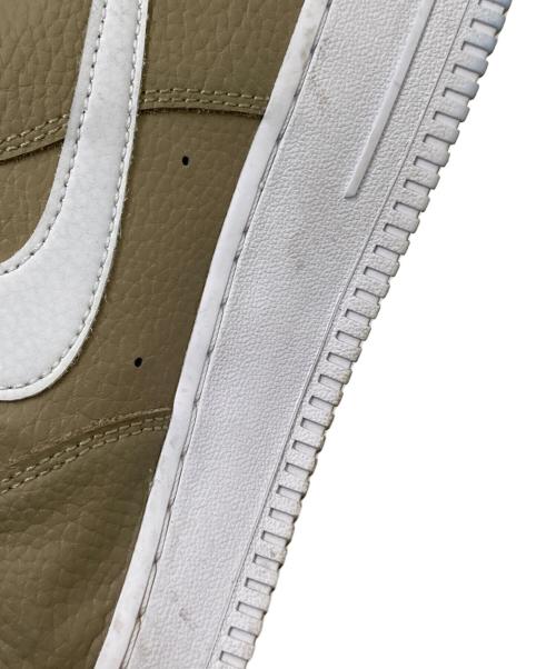 NIKE（ナイキ）NIKE (ナイキ) AIR FORCE 1 '07 AN23 KHAKI/WHITE-WHITE ベージュ サイズ:27.0cmの古着・服飾アイテム