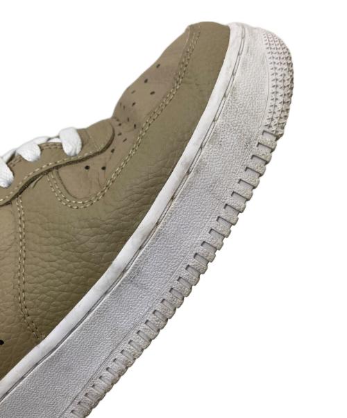 NIKE（ナイキ）NIKE (ナイキ) AIR FORCE 1 '07 AN23 KHAKI/WHITE-WHITE ベージュ サイズ:27.0cmの古着・服飾アイテム